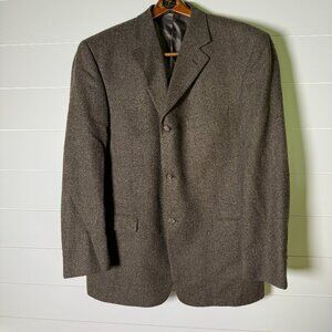 Oliver Blazer Sports Jacket Brown Wool Blend 44R